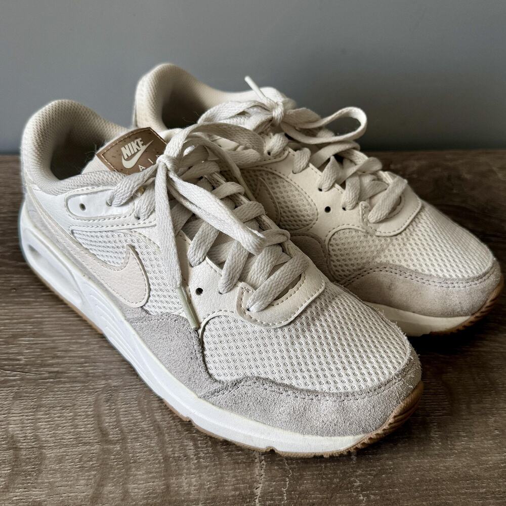 Nike Air Max SC Womens Size 6 Summit White Light Bone CW4554-108 - Picture 13 of 13